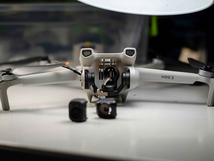 DJI Mini 3 drone internal components and teardown